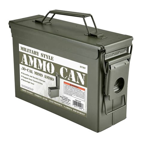 small metal ammo box|harbor freight 30 cal ammo can.